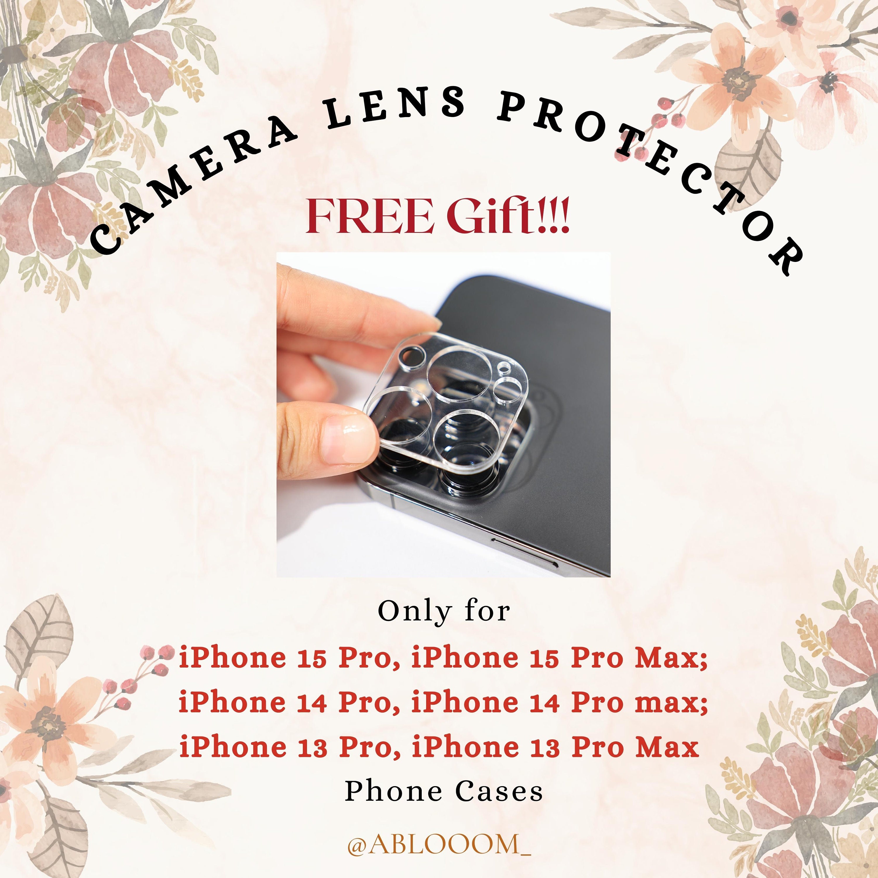Real Pressed Flower Phone Case for iPhone 15 14 13 12 11 Pro Max X XR SE case, Samsung Galaxy S23 S24 Ultra case, Google Pixel 8 9 Pro case