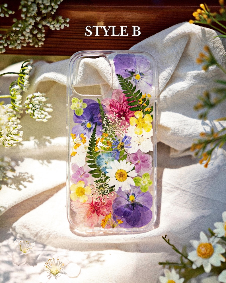 Perfect as a thoughtful flower gift for her, these unique phone cases make an ideal choice for birthdays, anniversaries, or any special occasion. They combine style, sustainability, and functionality, ensuring your phone remains safe while making a lasting impression.