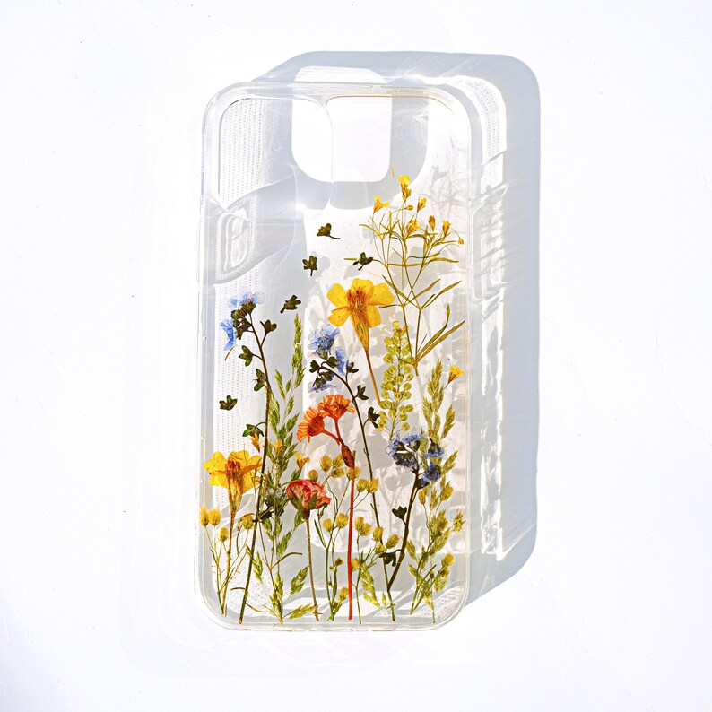 Pressed Flower Iphone 14 13 12 11 Pro Max Case Iphone X XS XR Etsy UK