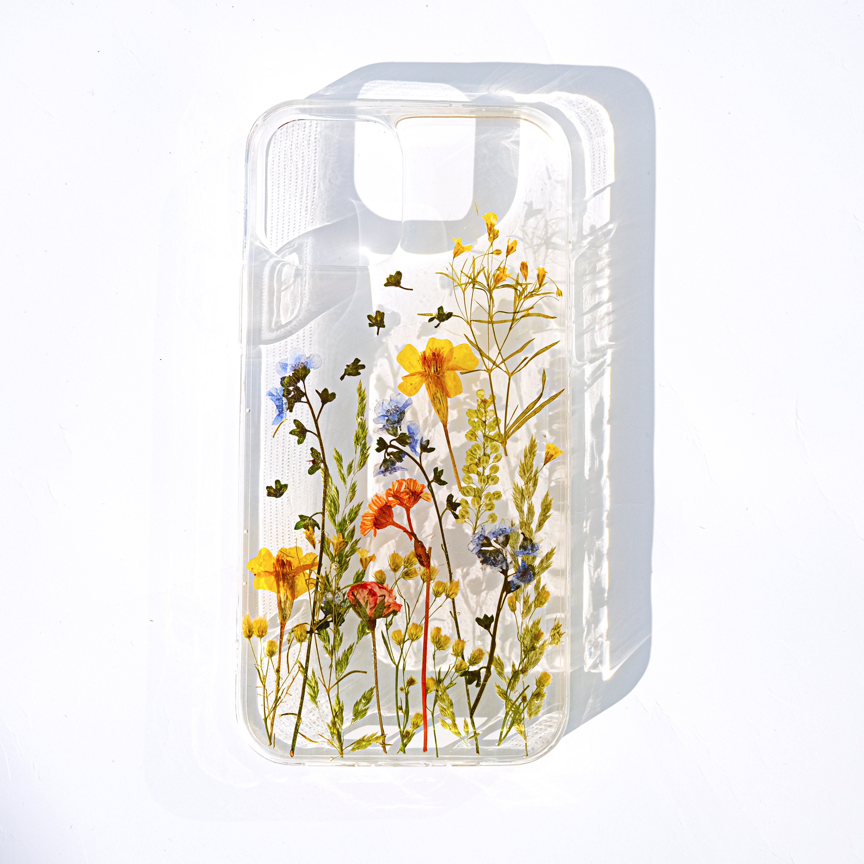 Pressed Flower Iphone 14 13 12 11 Pro Max Case Iphone X XS XR Etsy UK