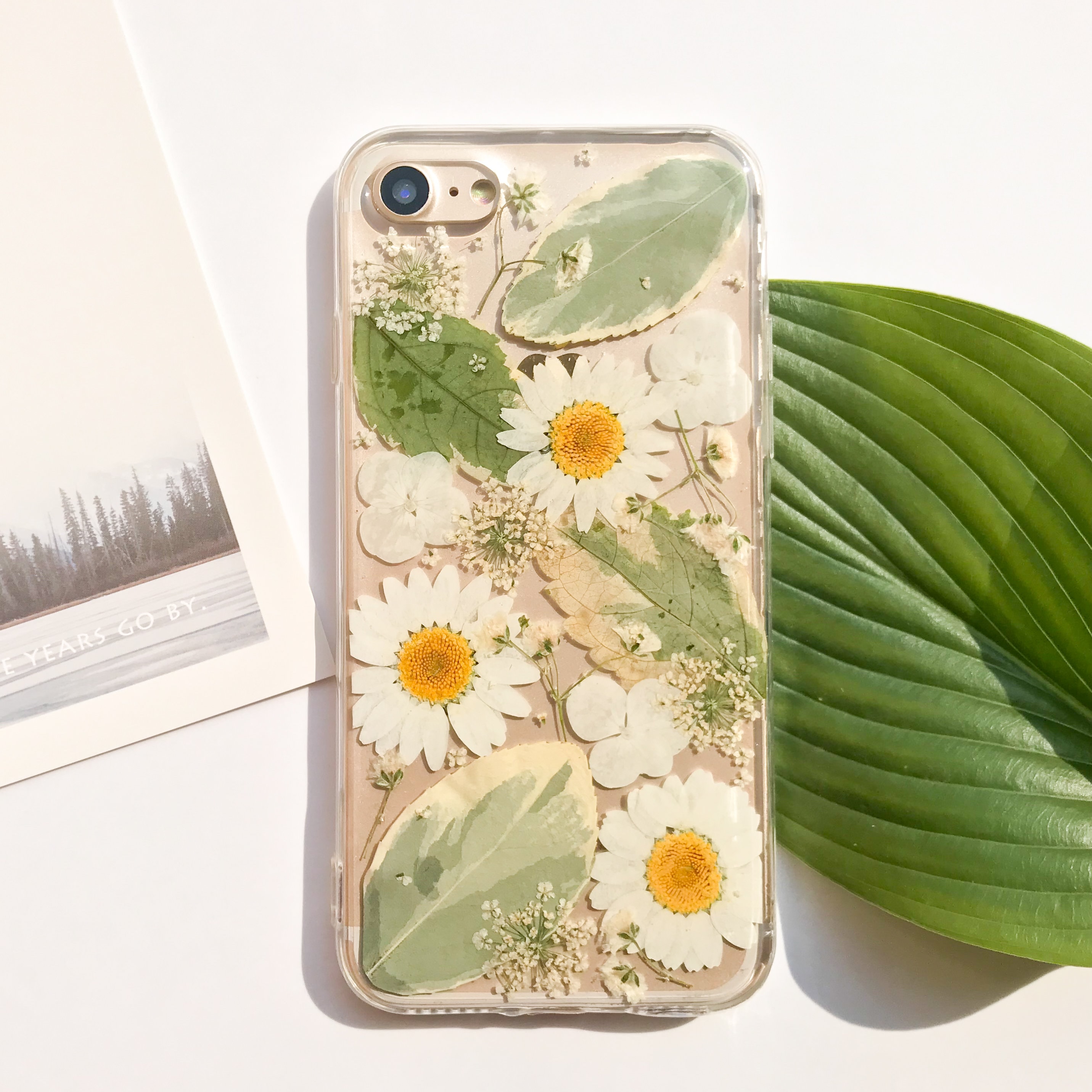 Handmade Floral Phone Case/ Pressed Flower Phone Case/iPhone 7 Etsy