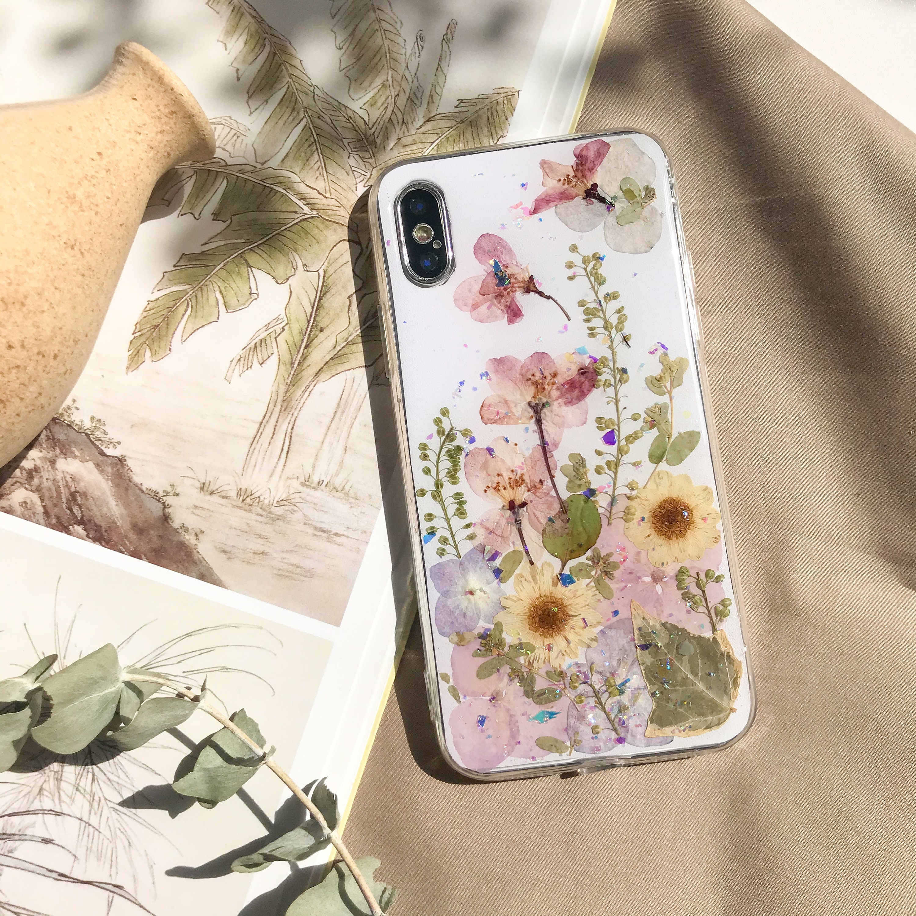 Dried Flower Phone Case