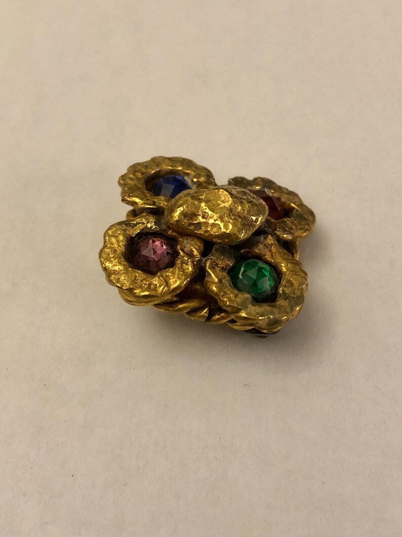 Bracelet Ancien En Talosel Signé Henry Périchon – Élève De Line Vautrin, Pièce Rare Et Vintage