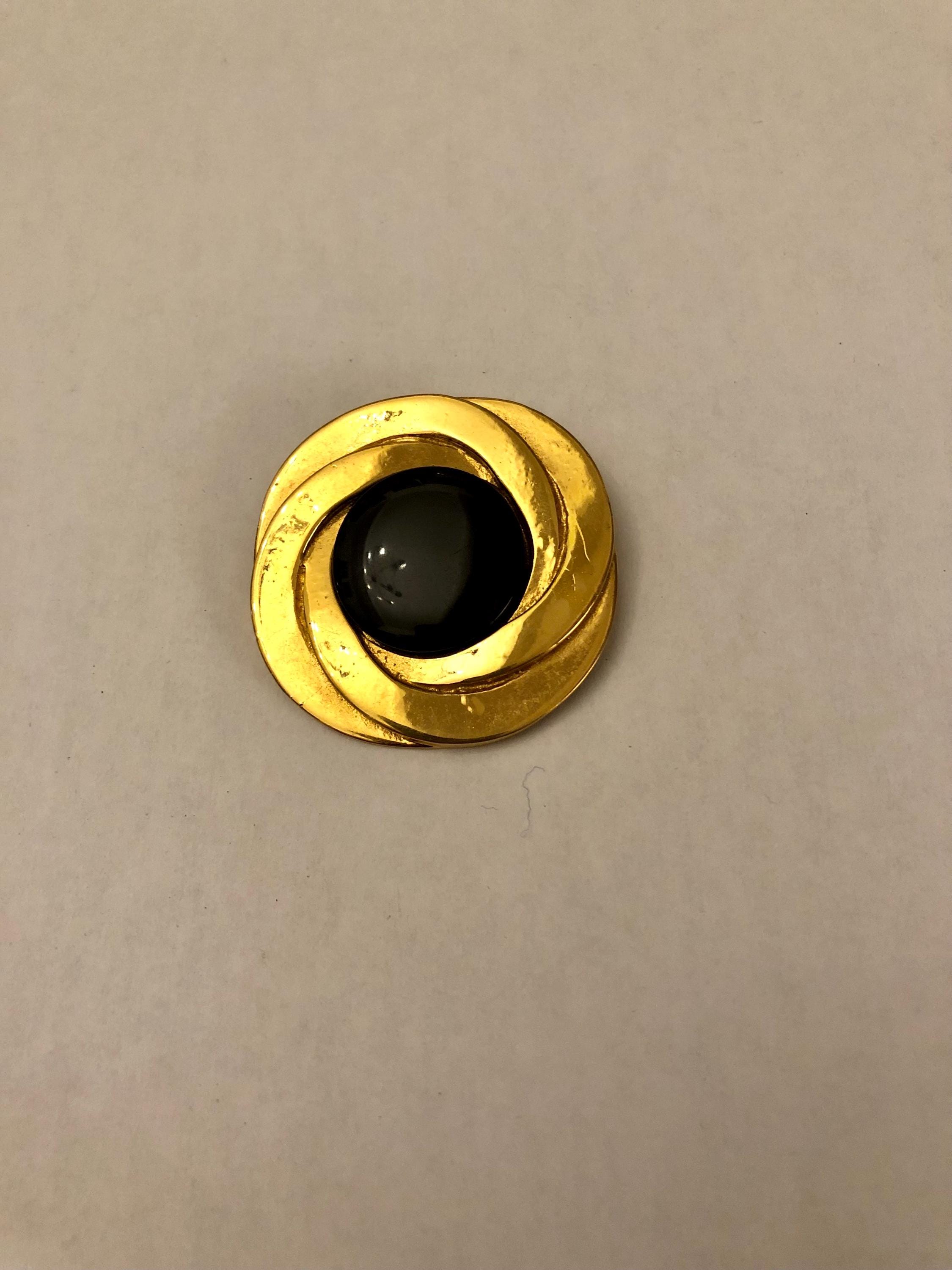 Broche Vintage LANVIN "Arpège" - Métal Doré - Occasion