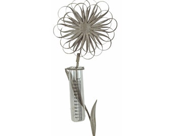 Rain gauge flower approx. 108 cm - garden decoration