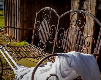 Banc de jardin Culta en métal - salon de jardin