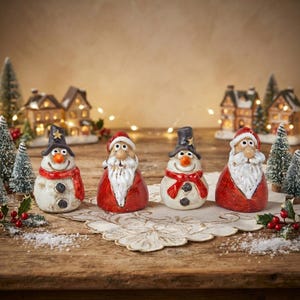 Weihnachtsmann figur klein
