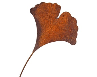 Zauberhafter Beetstecker Ginkgoblatt ca. 100 cm - Gartendekoration