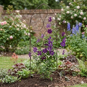 Straight trellis Sevilla approx. 140 cm - garden decoration