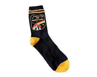 Thrive in Darkness Unisex Crew Socks