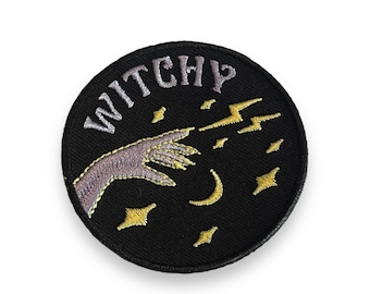 Witchy Iron On Patch