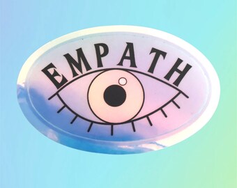 Empath Eye Holographic Vinyl Sticker