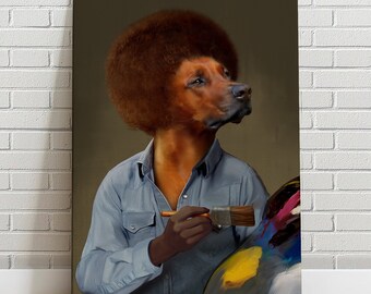bob ross dogs
