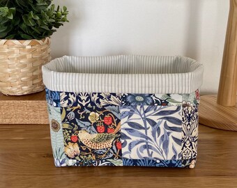 William Morris Patchwork Storage Basket