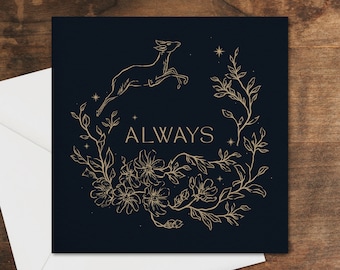 Always | After All This Time, Always | Magic, Wizard, Witch | Valentines | Wedding | Anniversary | Greetings Card