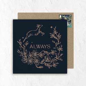 Always | After All This Time, Always | Magic, Wizard, Witch | Valentines | Wedding | Anniversary | Greetings Card