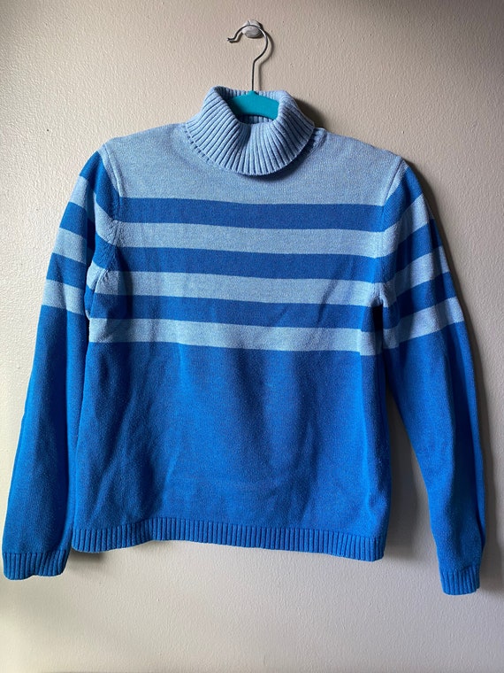 Vintage Cotton Sweater Pendleton of Oregon Light … - image 1