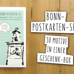 10er-Set Bonn-Postkarten