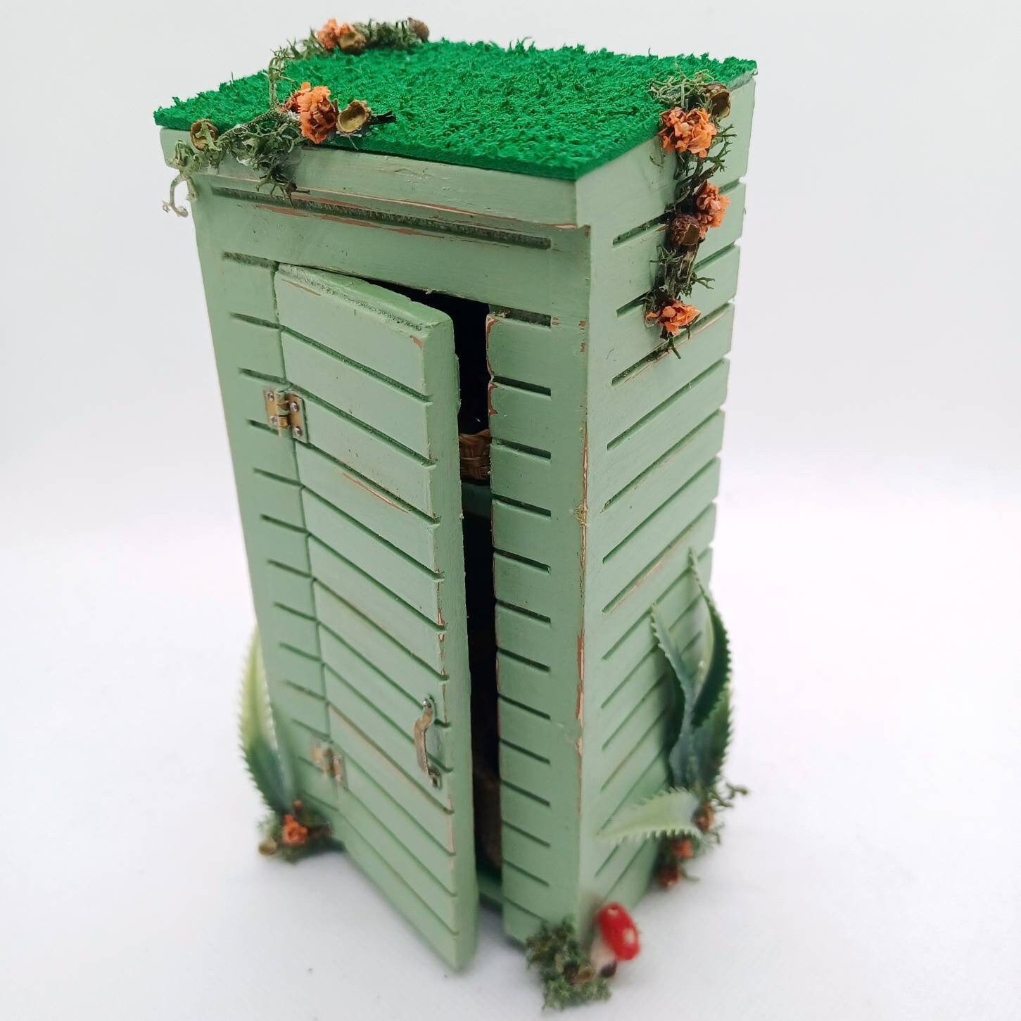 Dolls House Garden Shed 1/12th Scale Miniature Potting Shed Etsy UK