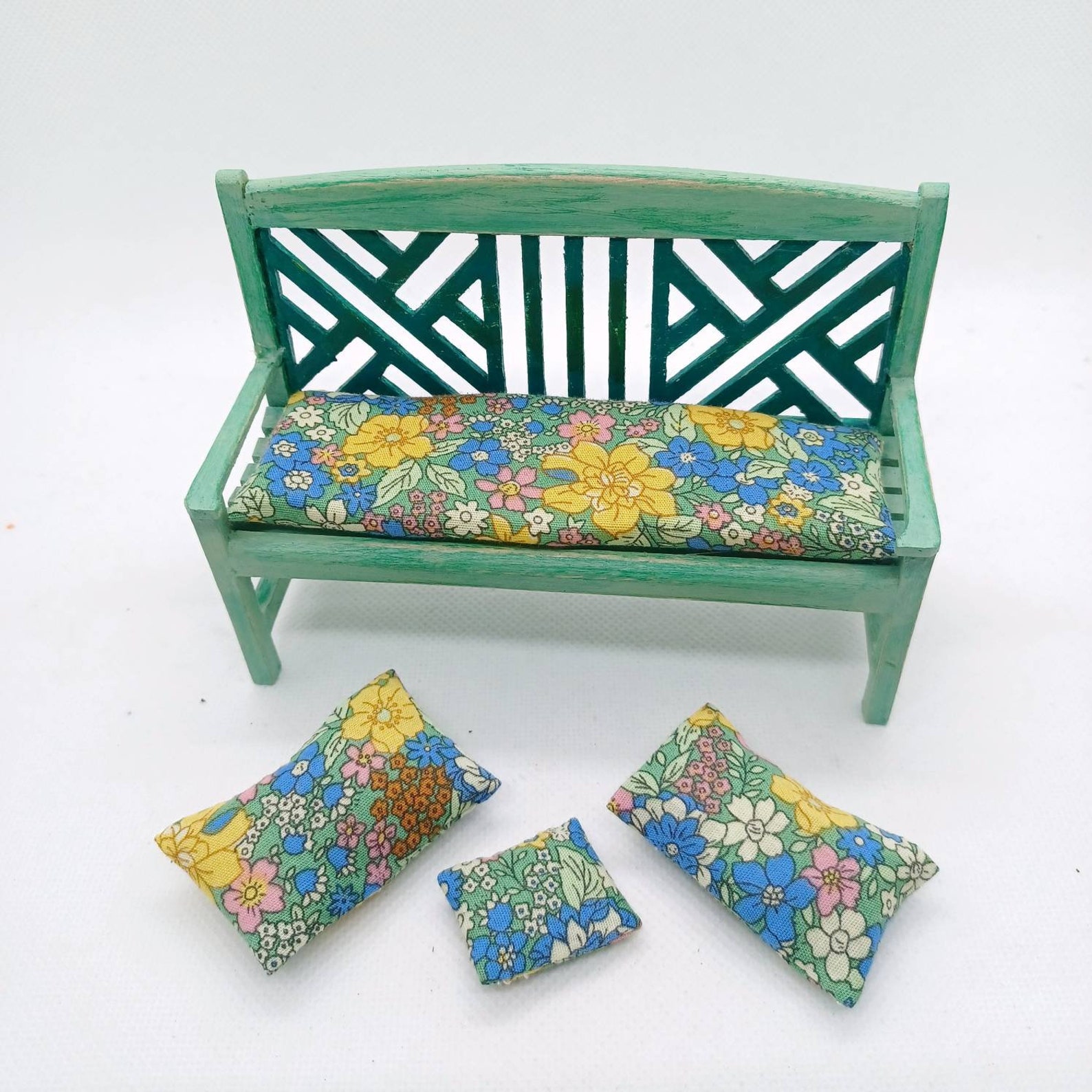 Dolls House Garden Furniture 112th Scale Porch Miniature Etsy