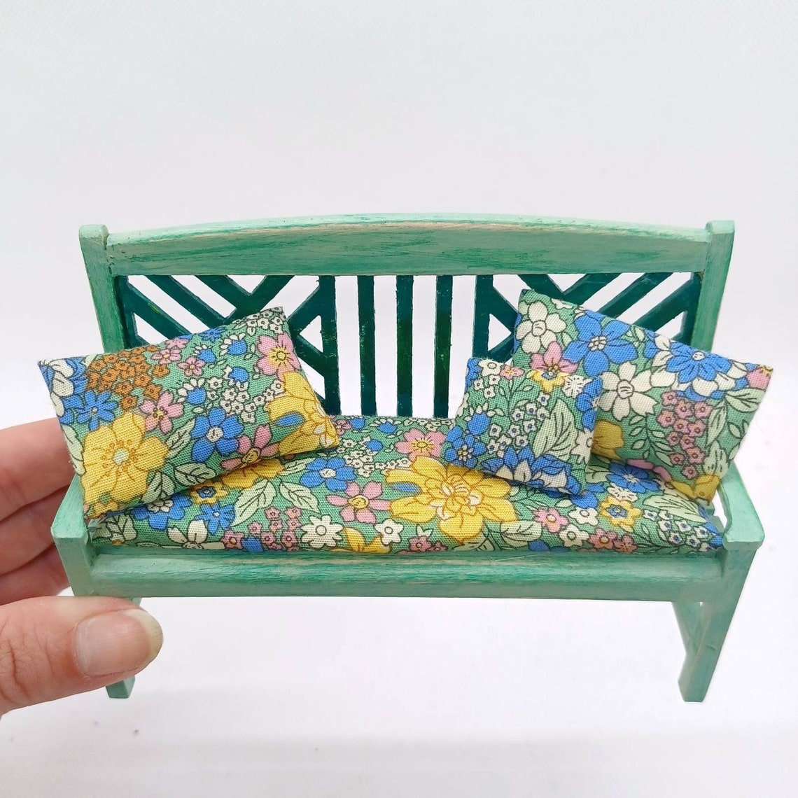 Dolls House Garden Furniture 112th Scale Porch Miniature Etsy