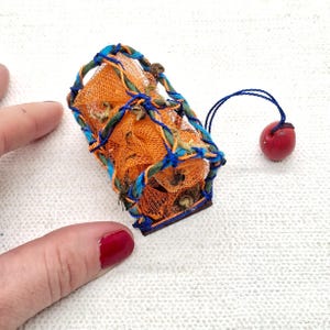 Miniature Lobster Pots, 1:12th Scale Dollhouse Fisherman Decor