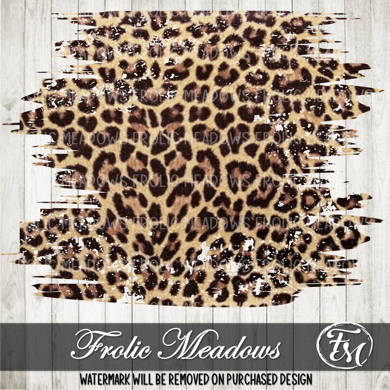 Distressed Leopard Sublimation Design SVG Buffalo Plaid | Etsy