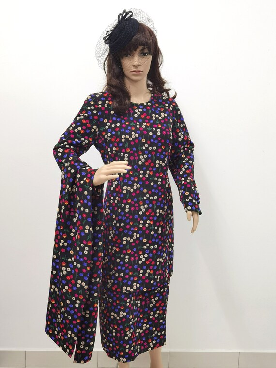 Hardy Amies Vintage Dress 80s