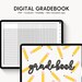 Digital Teacher Gradebook: Homeschool Grading System (digital Download ...