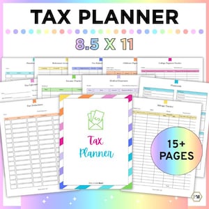 Printable Tax Planner: Personal & Small Business (Digital Download)