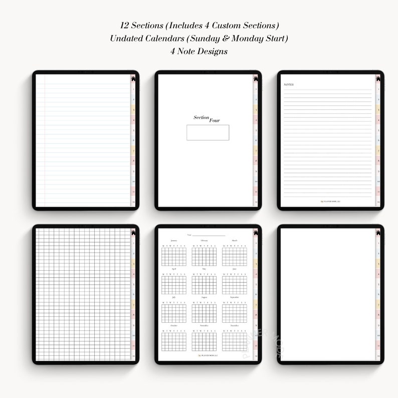 Digital Gradebook, Goodnotes Gradebook, Grade Tracker, Teacher