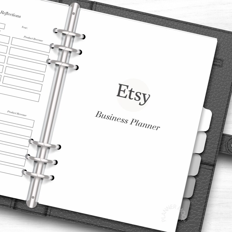 Etsy Business Planner Printable Business Planner Digital Etsy