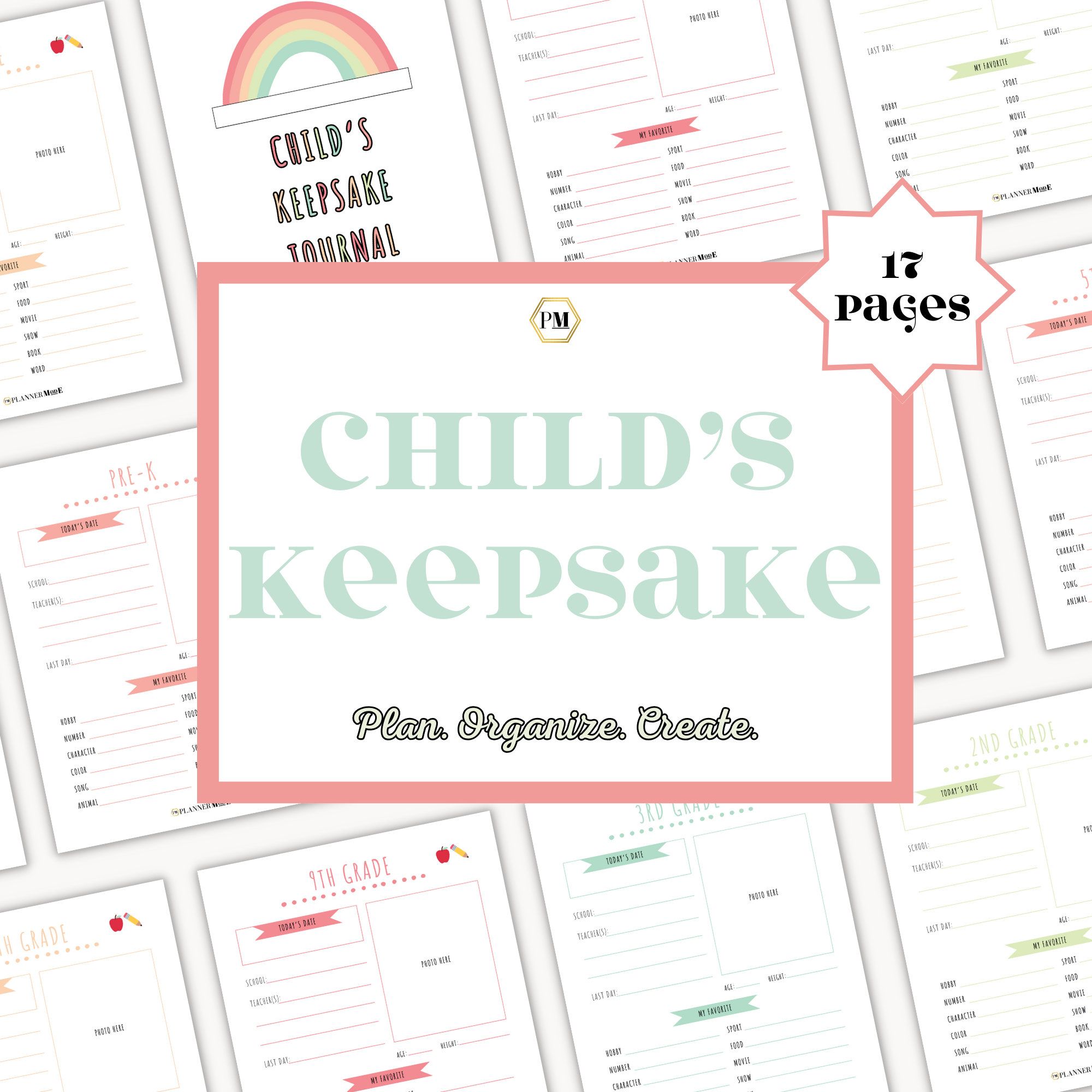 Kids Keepsake Journal