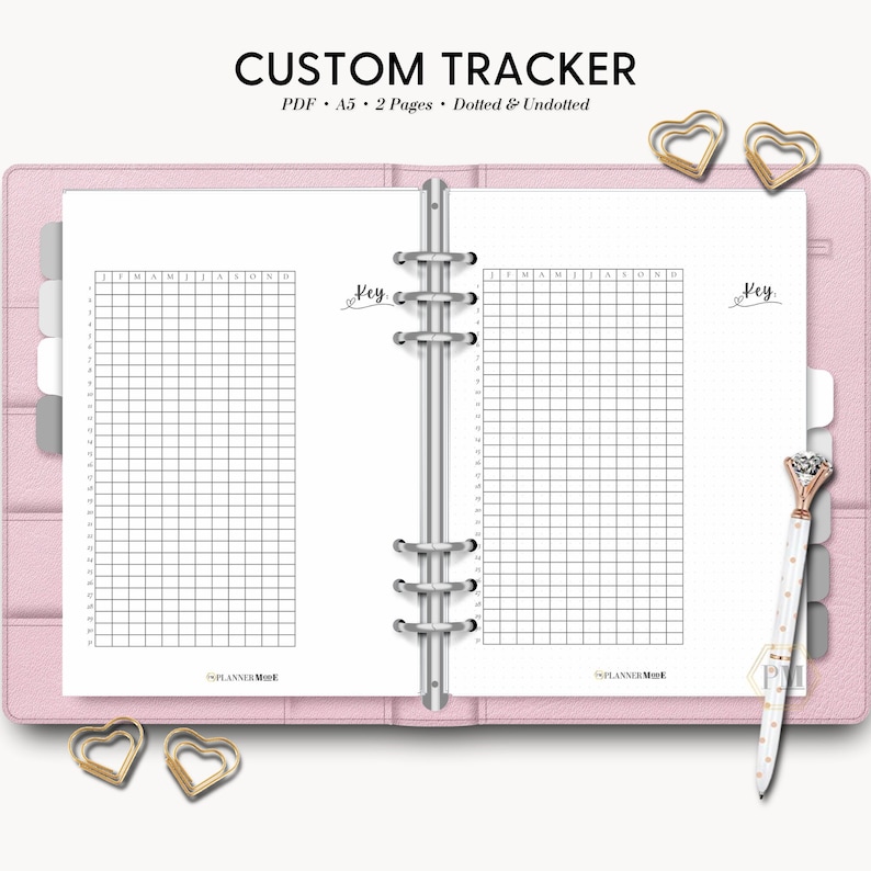 Custom Dot Journal, Blank Journal Pages, Journal Notes, DIY Journal ...