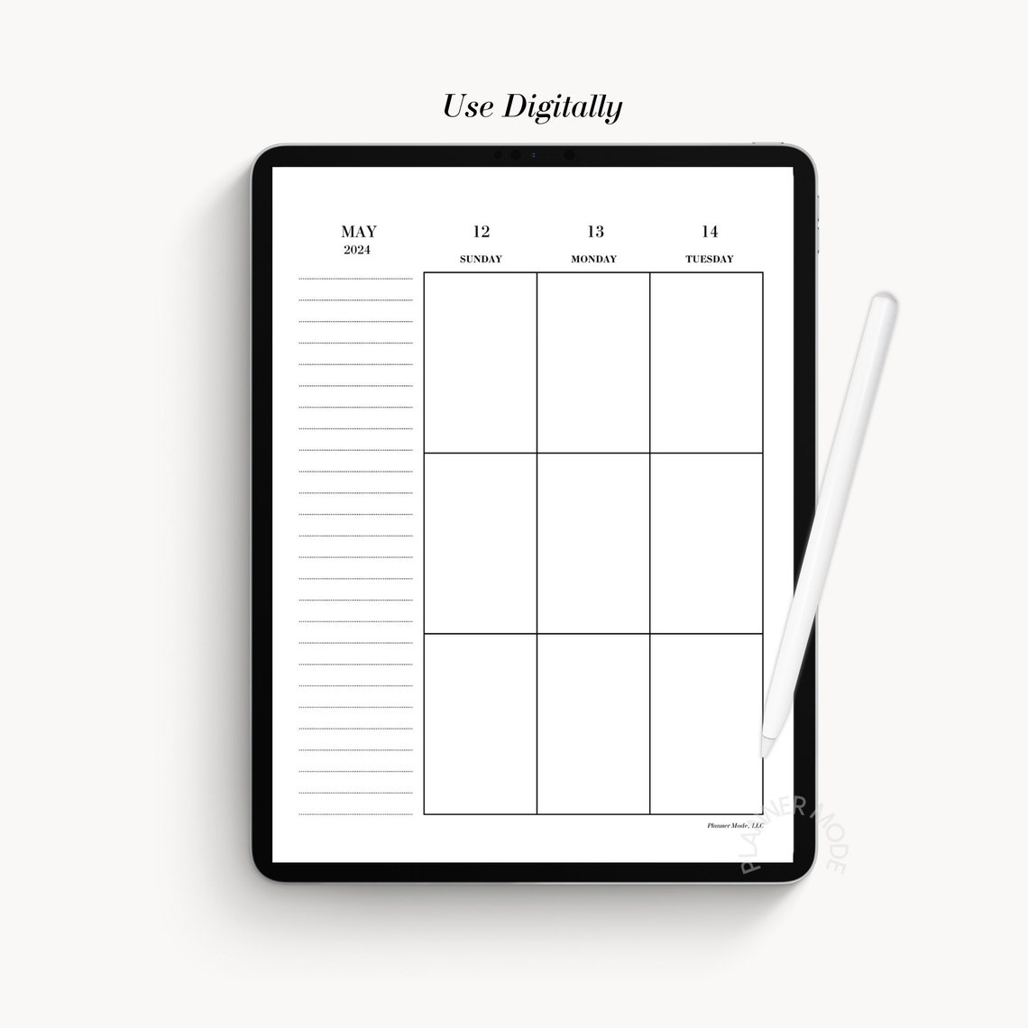 2024 Planner, Printable 2024 Planner, Digital 2024 Planner Bundle