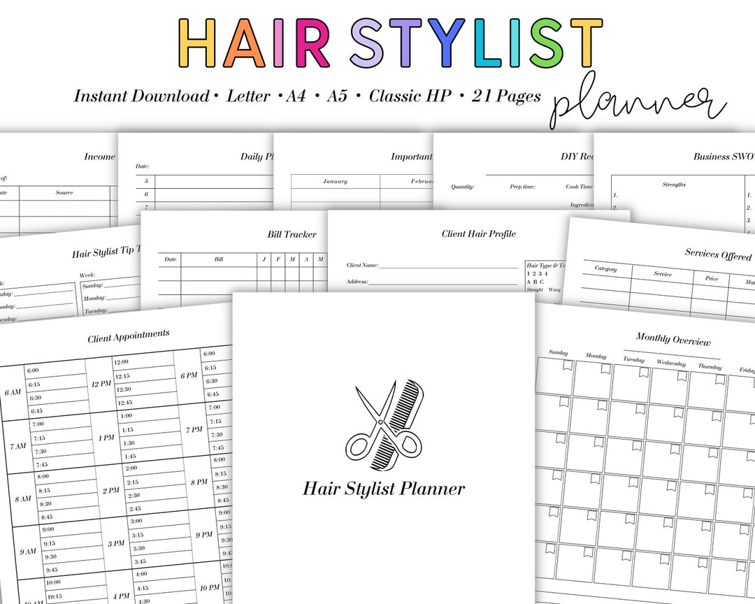 Agenda Peluquería 2025: Libro De Citas A4 Para Peluqueros Y Barberos Con Intervalos De 15 Minutos. Organiza Tus Días De La Mejor Manera En Los Salones De Belleza (Spanish Edition