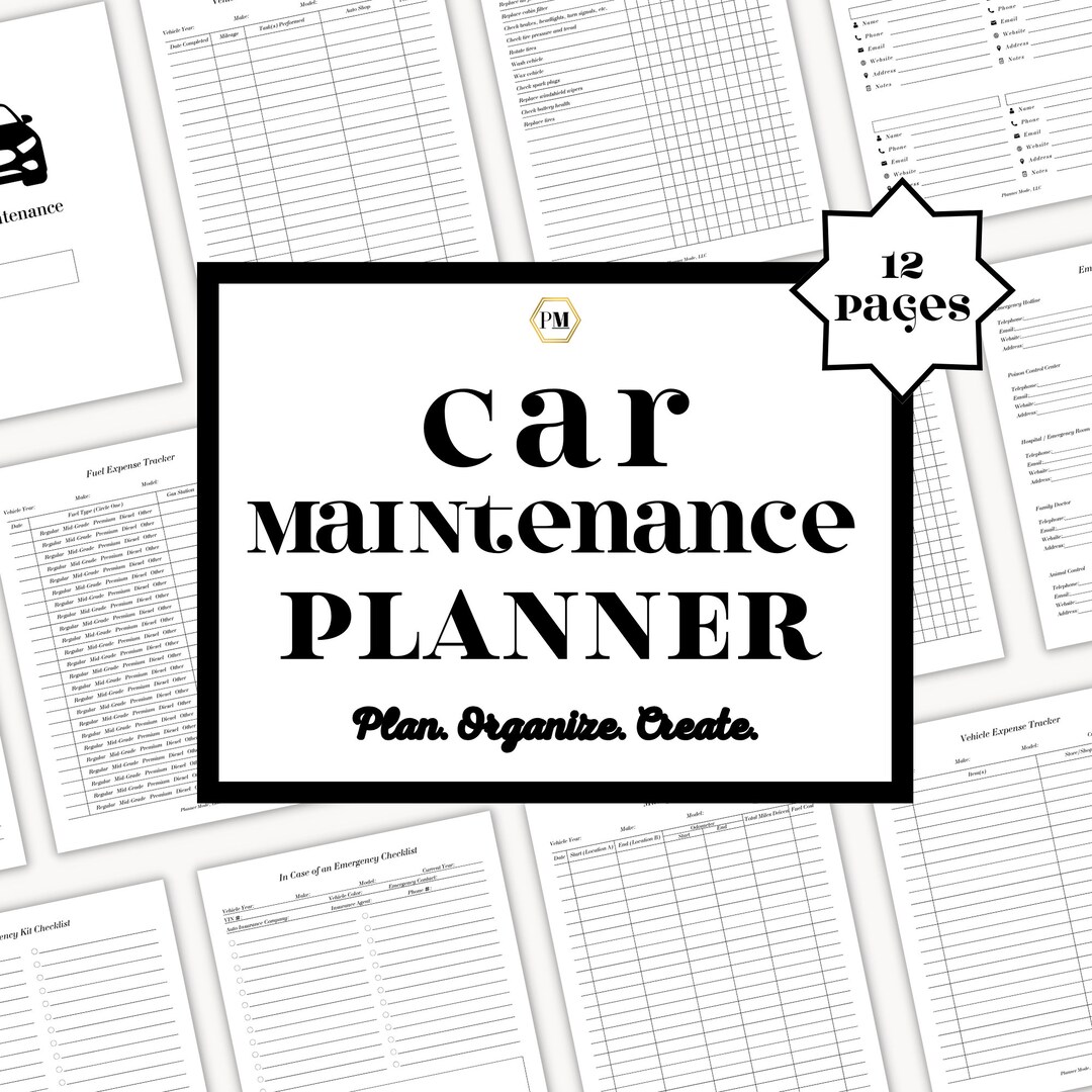 vehicle-maintenance-log-car-maintenance-binder-car-repairs-service