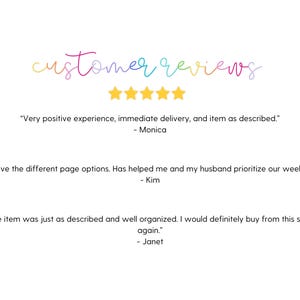 May include: Five-star customer reviews for a product or service. The reviews highlight positive experiences, including prompt delivery, helpful features, and overall satisfaction.