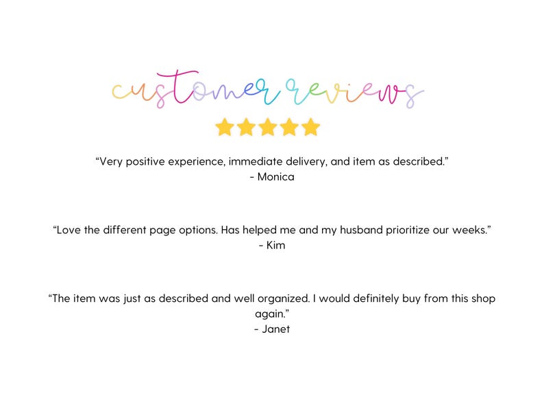 May include: Five-star customer reviews for a product or service. The reviews highlight positive experiences, including prompt delivery, helpful features, and overall satisfaction.