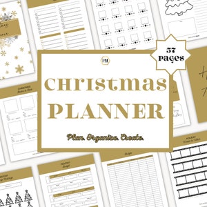 Weihnachtsplaner, Weihnachtsplaner, Urlaubsplaner, Weihnachtsplaner, Geschenkplaner, Urlaubszeit Organisator, Weihnachten To Do, Party Planer