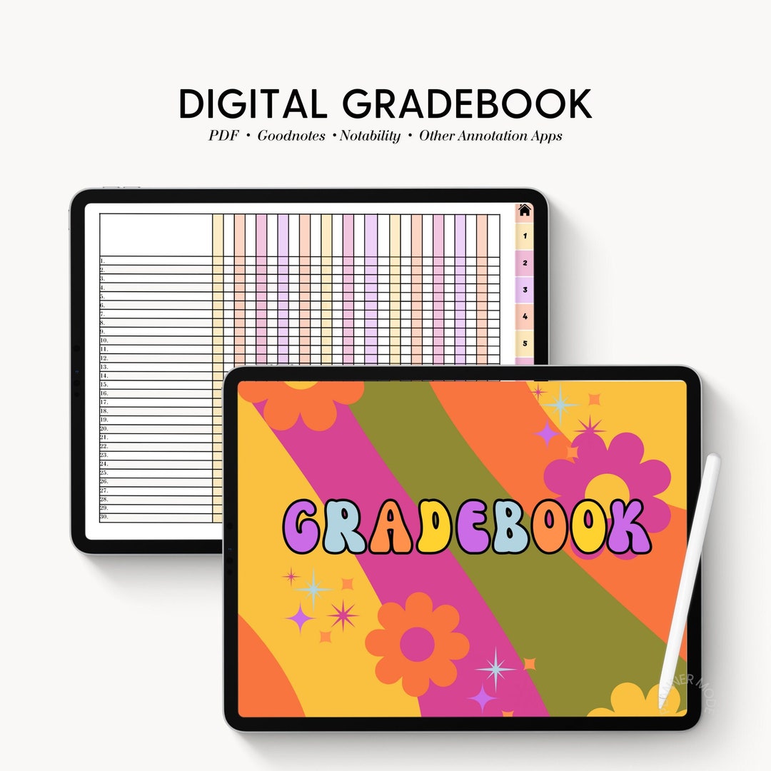 Homeschool Digital Gradebook, Teacher Grading System, Grade Tracker
