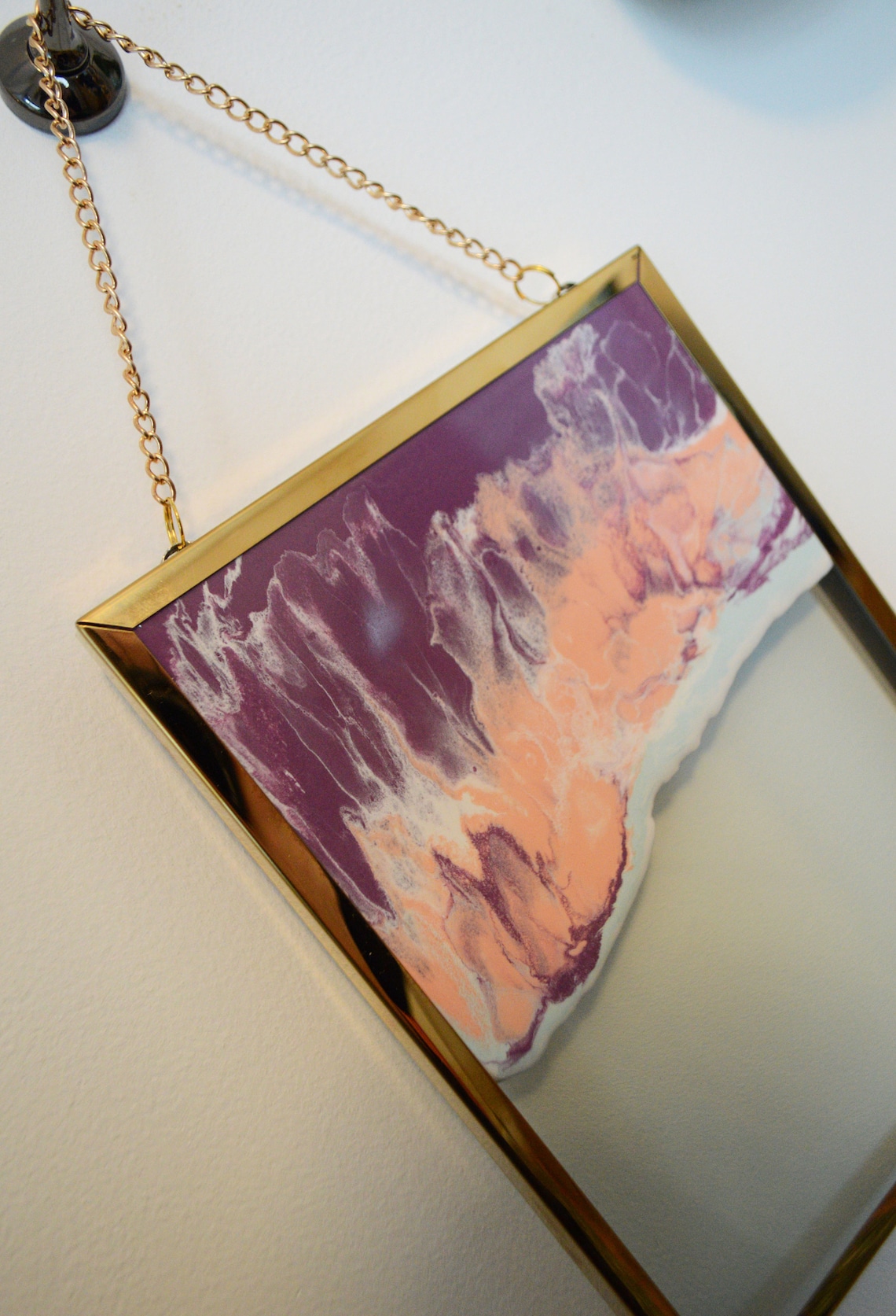 Resin Art Photo Frame Etsy