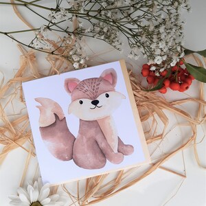 Grußkarte 4er Set mit Umschlägen | Original Kunst | Geschenkkarte | Original Geschenk