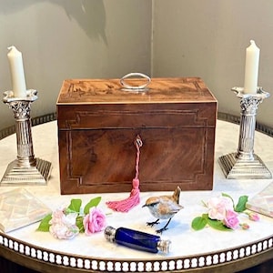 In a Pride Prejudice Mood Mrs Bennet?Her footman said admiring her Antique George lll Tea Caddy.Reruns paid for the weddings,she replied