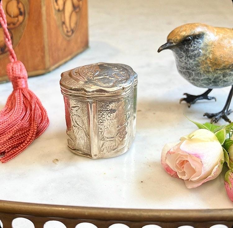 スナッフボックス 2個 イギリス製/フランス製 20世紀前半 Antique snuff box - Etsy 日本