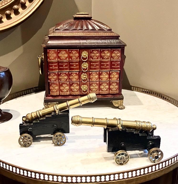 ビンテージ-銅製ミニチュア大砲 Vintage Small Mini Copper Cannon Toy Model | eBay