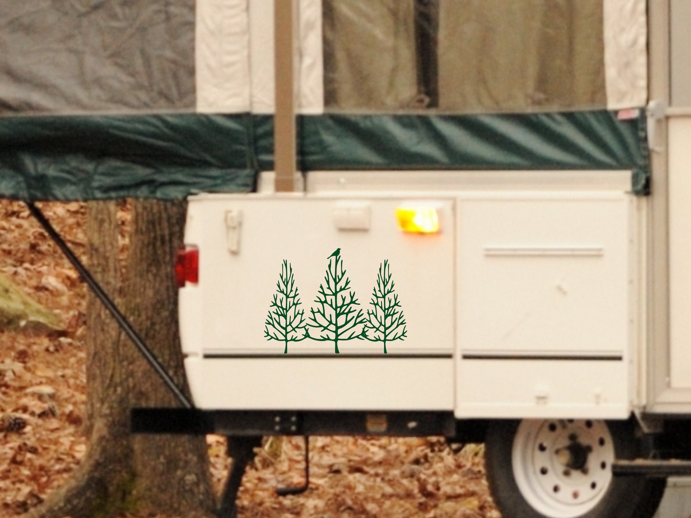 Trees Decal Forest Decal Nature Decal RV Decal Camper - Etsy