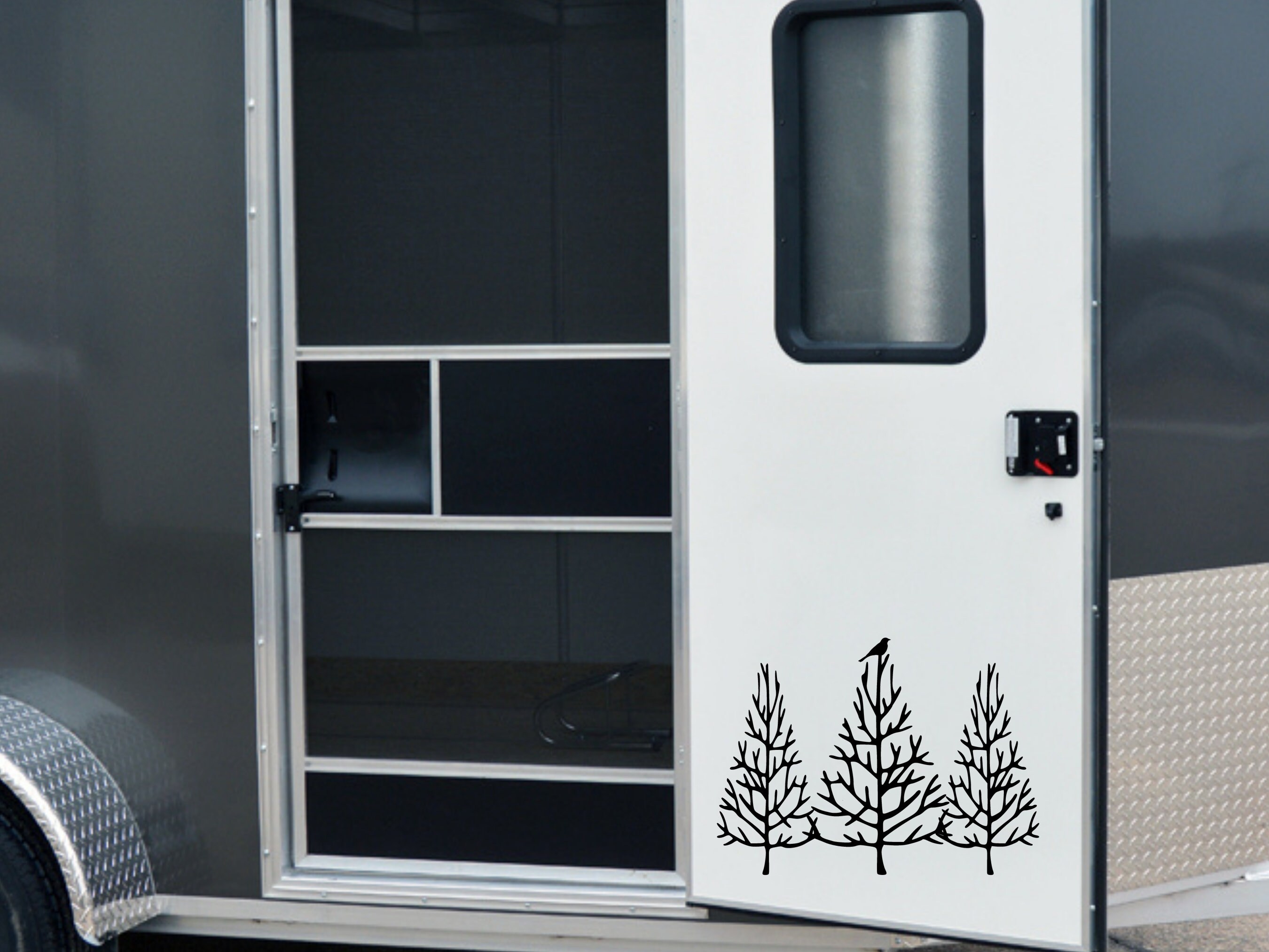 Trees Decal Forest Decal Nature Decal RV Decal Camper | Etsy