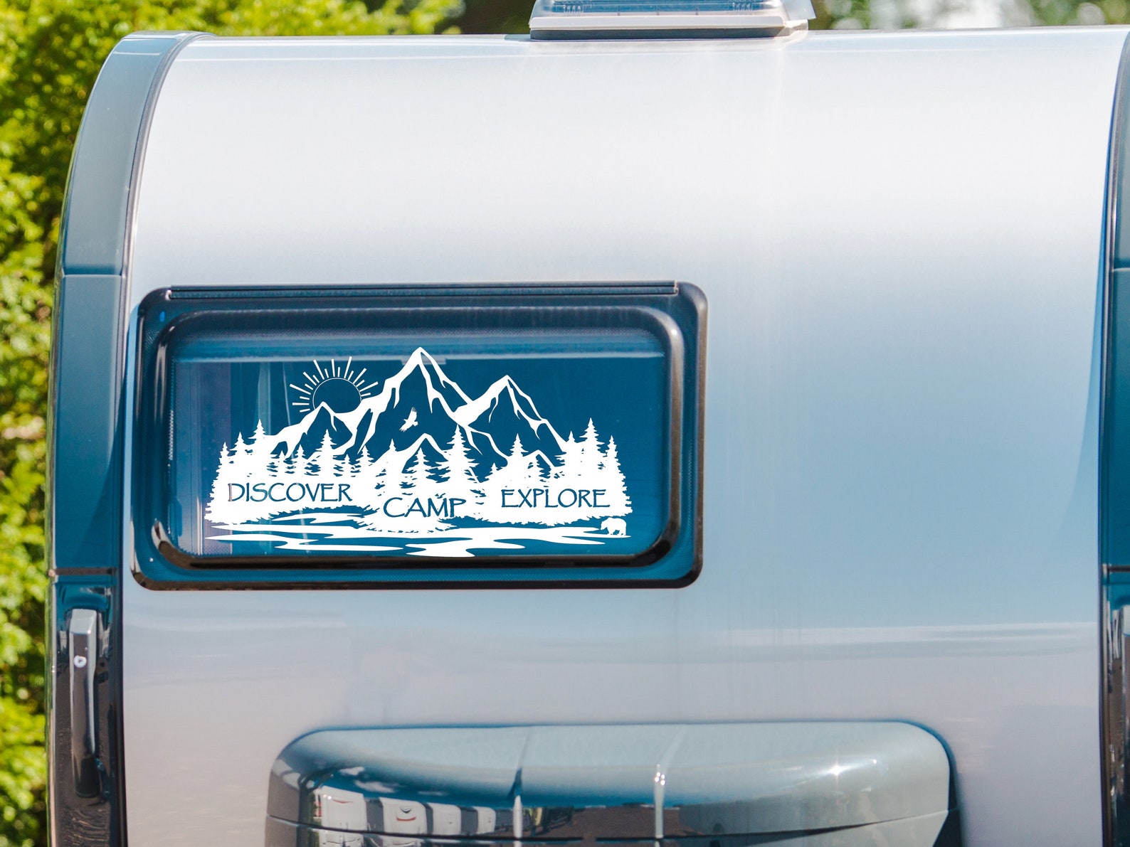 Discover Camp Explore Camper Decal RV Window Decal RV Etsy