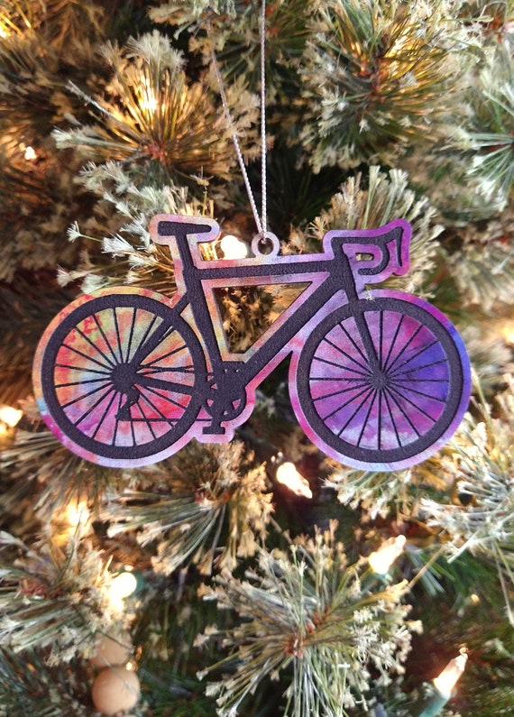 Bicycle Ornament, Bike Ornament, Christmas Ornament, Cycling